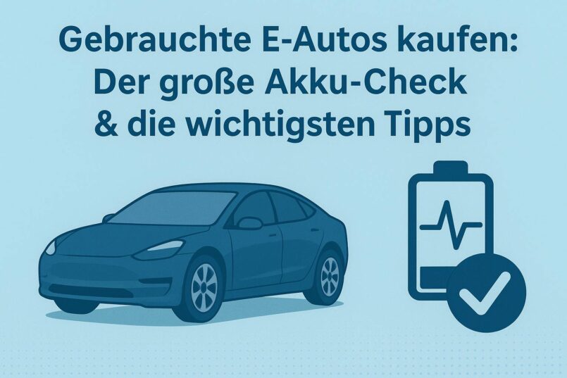 Gebrauchte E-Autos kaufen: Der große Akku-Check & die wichtigsten Tipps