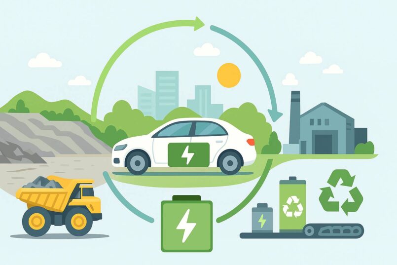 Nachhaltige Batterien: Recycling, neue Materialien und ethische Rohstoffe