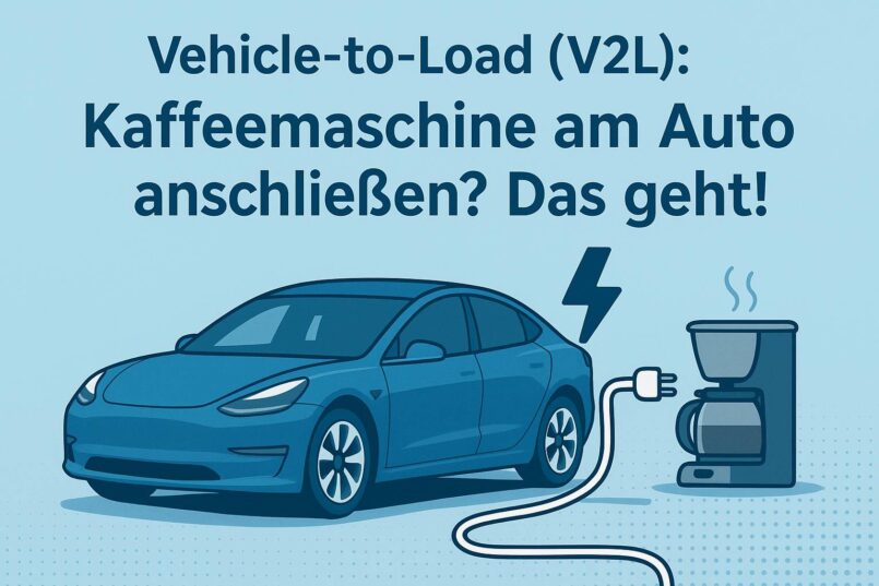 Vehicle-to-Load (V2L): Kaffeemaschine am Auto anschließen? Das geht!